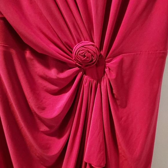 Woman Jones Studio Pink Cap Sleeve Dress in Size 18W - Picture 5 of 10